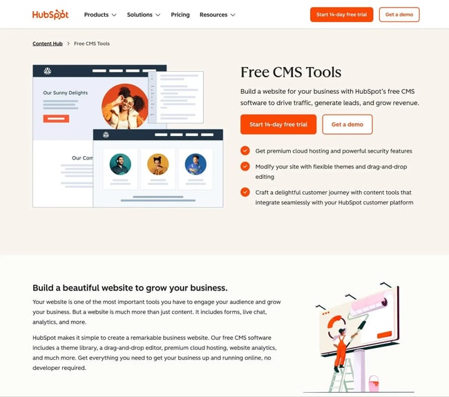 HubSpots AI CMS