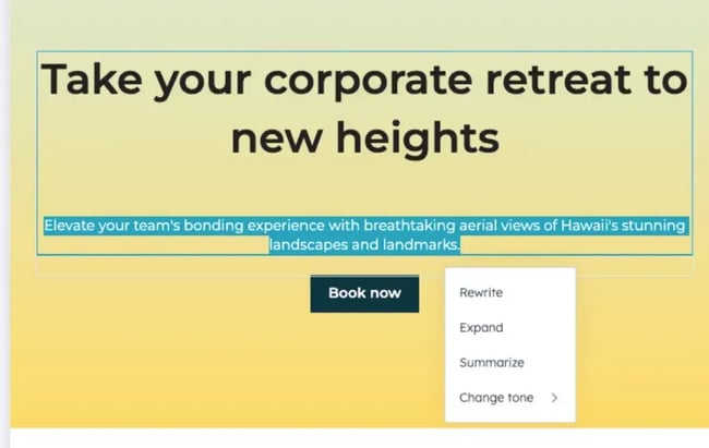 HubSpots AI content writer