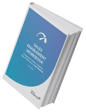 Sales Enablement Workbook positioned upright, showcasing a blue cover with white text and a subtle graphic design element.
