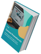 Open book displaying the cover of a 