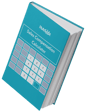 A teal book titled 