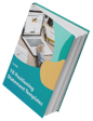 Open book displaying a colorful cover titled 