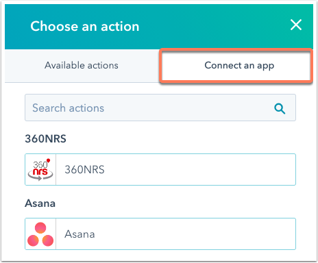 workflows-connect-an-app-tab