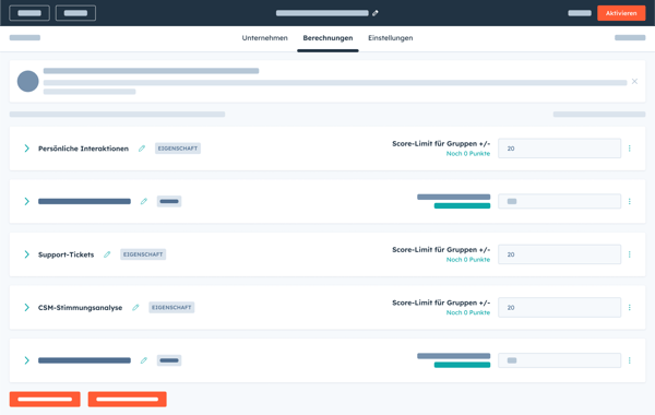 Health Score mit HubSpot aufbauen 