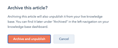 Archive your content