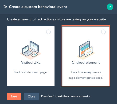 chrome-extension-create-clicked-element-event