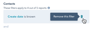 Use dashboard filters