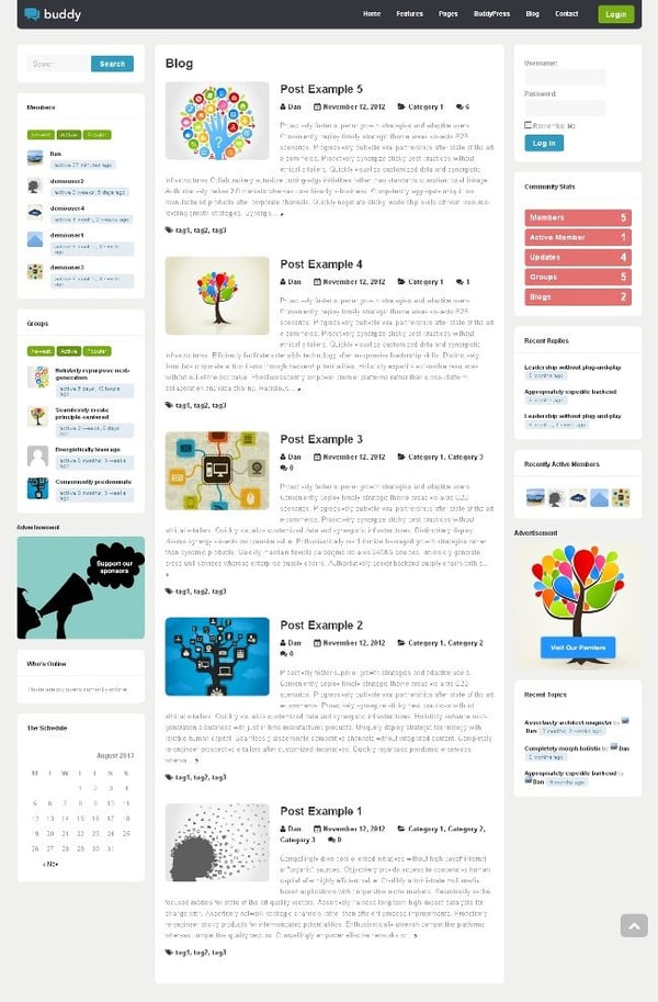 Buddy-BuddyPress-theme