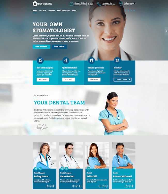 Medicare Wordpress Theme