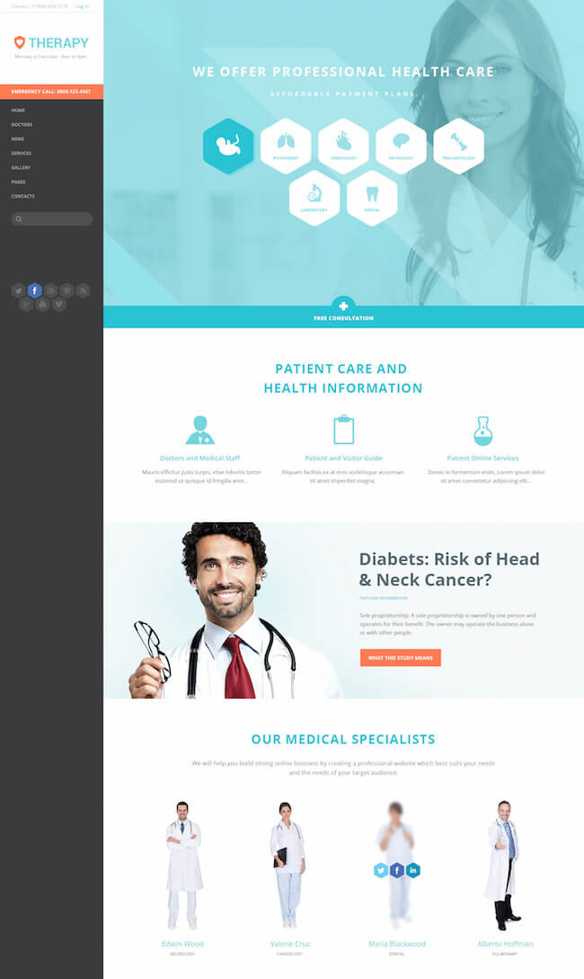 Therapy WordPress Theme