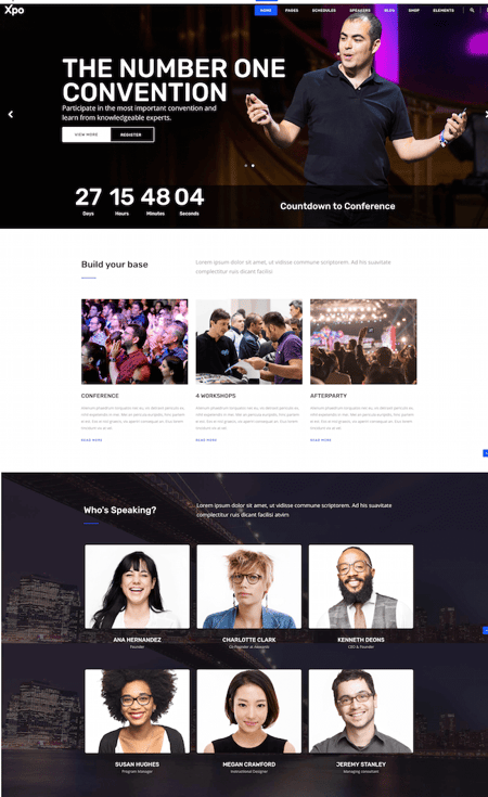 Xpo Event WordPress Theme