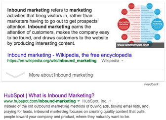 Inbound Marketing Featured Snippet Inbound Marketing Featured Snippet