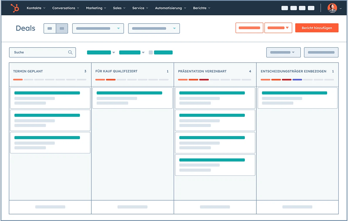 HubSpot CRM Pipeline-Management-de