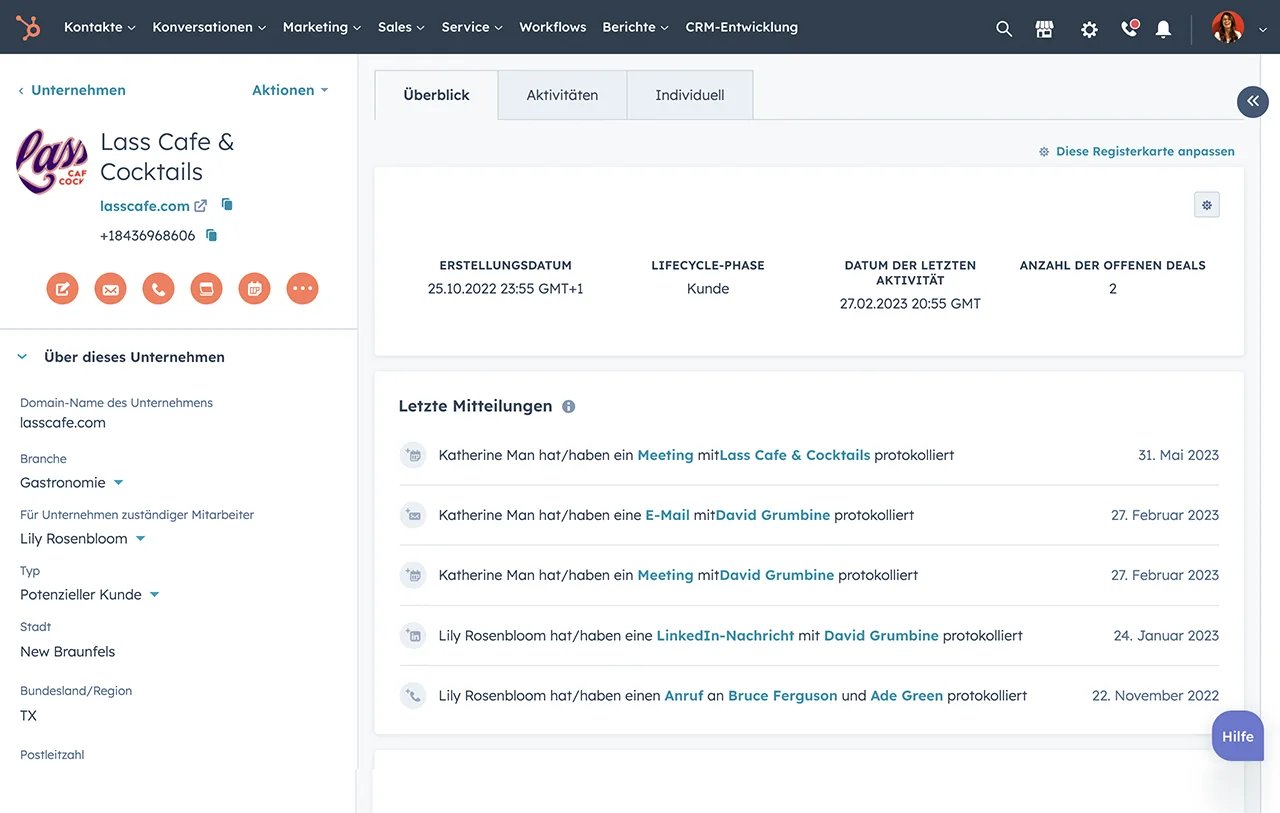 Lead Management Personalisierung