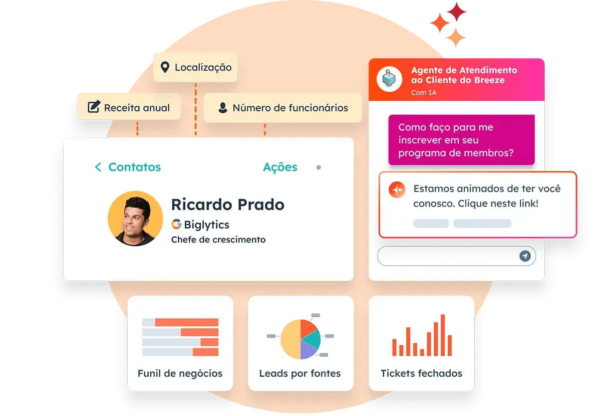 HubSpot interface