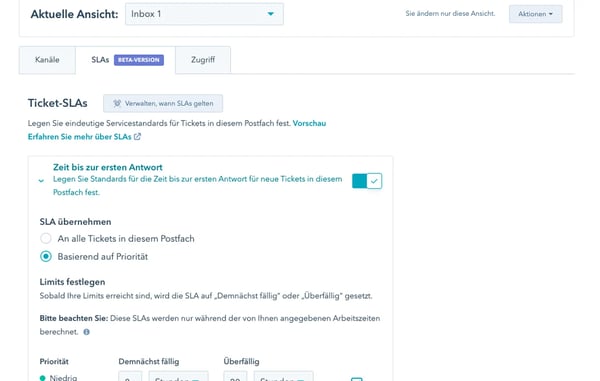 So richten Sie SLAs für mehr Transparenz gegenüber Ihrer Kundschaft ein