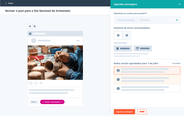 Social Agent - Agendamento de postagem
