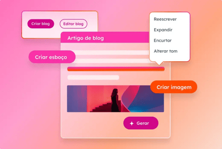 Soluções do Breeze, a IA da HubSpot, para o seu negócio