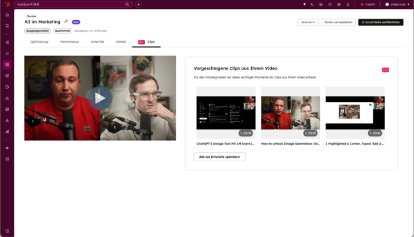 Videomarketing-Tool von HubSpot: Videoerstellung am Beispiel
