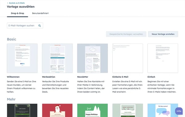 email-template-library-de