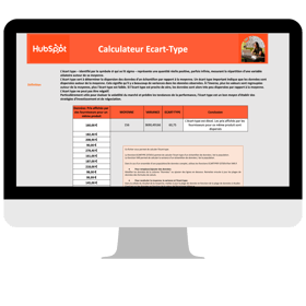 Comment calculer un écart type sur Excel ? (+ exemple)