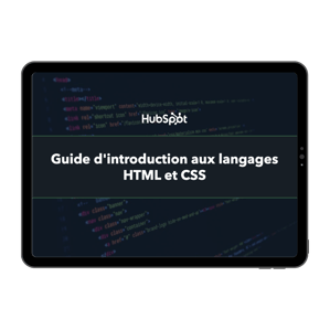 Guide d'introduction aux langages HTML et CSS