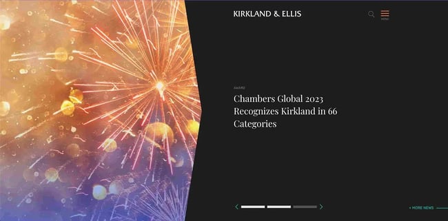 Kirkland & Ellis LLP Homepage