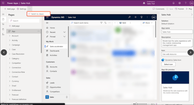md365-switch-to-classic