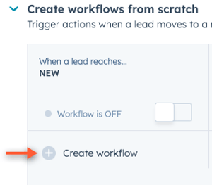 Créer une action de workflow
