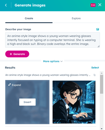 KB - Insert AI Image