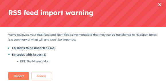 KB - RSS Import