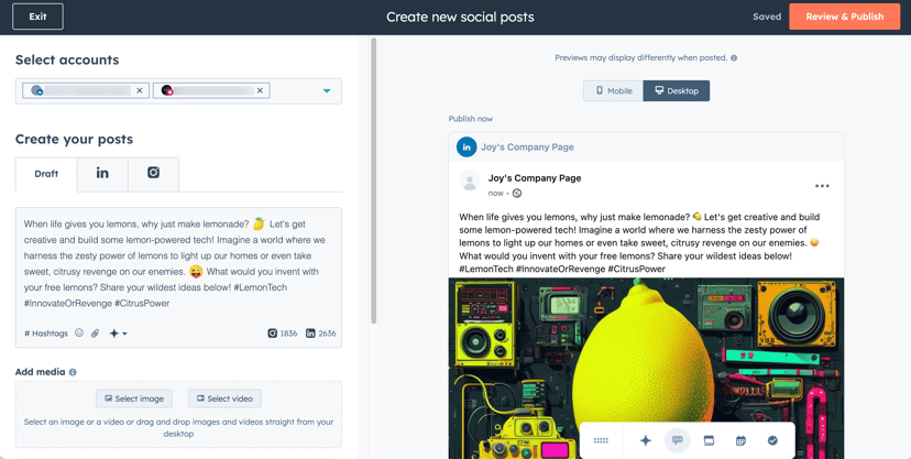 KB - editor de redes sociales 1