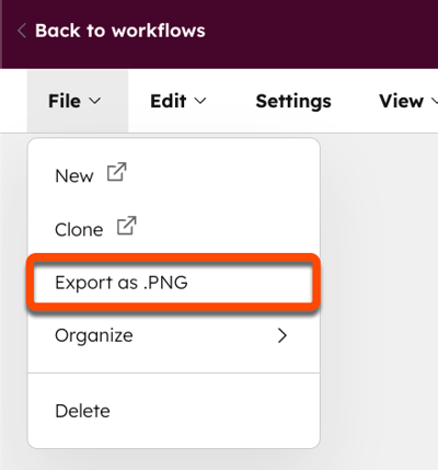 account-management-export-workflows