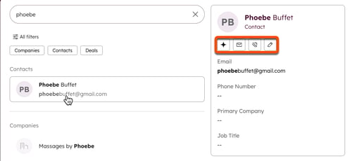 account-management-search-take-action