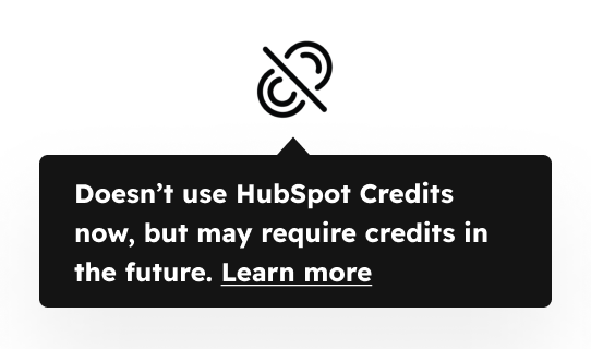 Doesnt Use Credits Icon