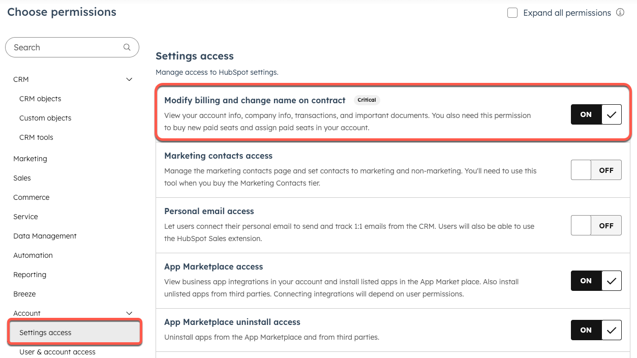 Add A Billing Admin To Your Account