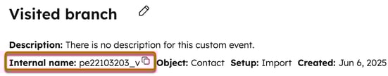 custom-events-internal-ID-name