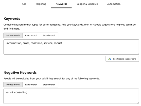 ads-keyword-selection