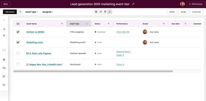 campaigns-marketing-studio-list-view