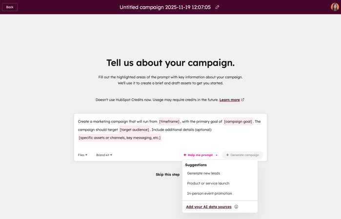 campaigns-marketing-studio-start