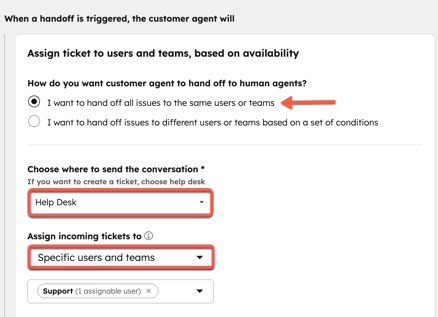 customer-agent-assign-to-specific-users-and-teams