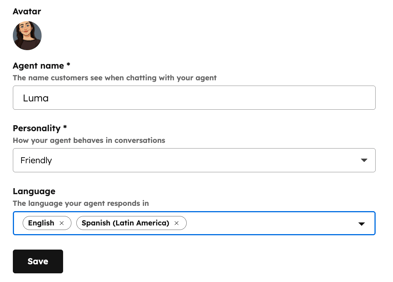 customer-agent-langauge