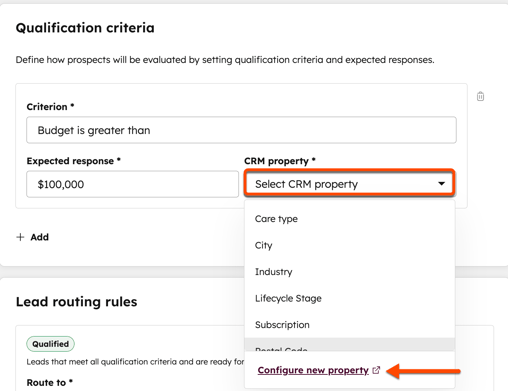 customer-agent-qualification criteria