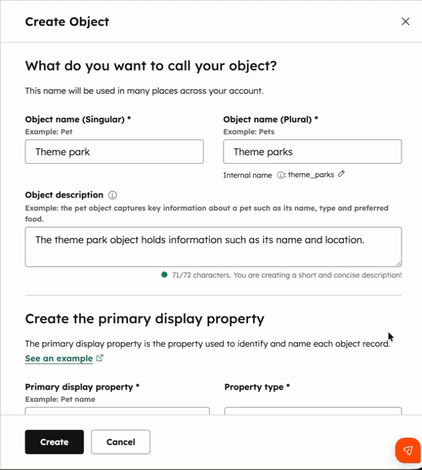 data-model-theme-park-custom-object-example