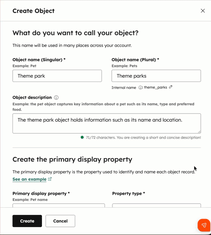 data-model-theme-park-custom-object-example