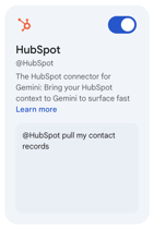 gemini-connector-hubspot-toggle
