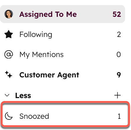 Snooze tickets in help desk