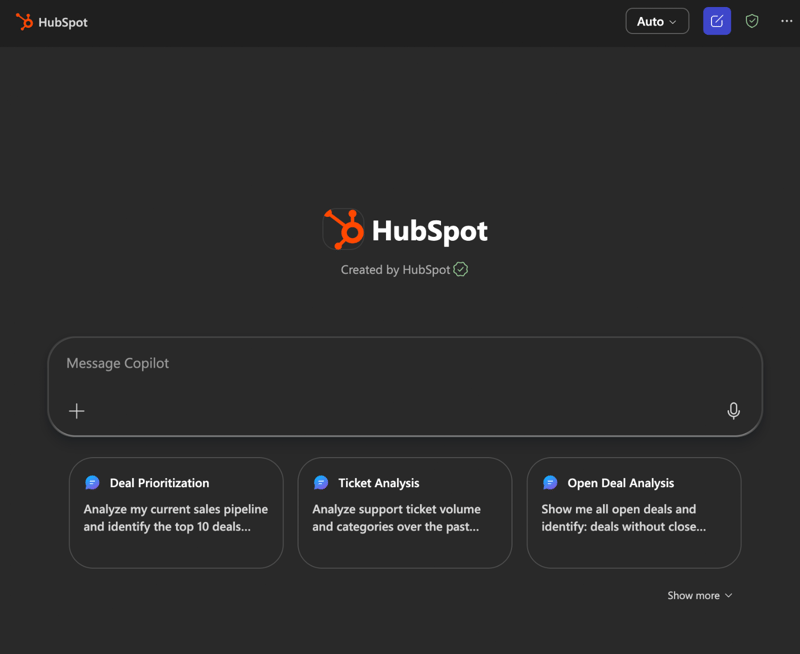 HubSpot-connector-forMicrosoft-Copilot