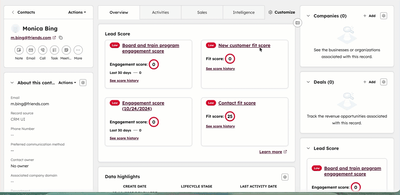 use-lead-score-card-on-record