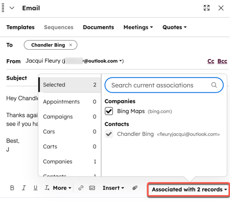 uno-a-uno-email-asociado-registros